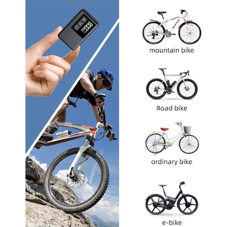自転車用 携帯充電式電動 超小型 空気入れ ELXEED-BL01 重量108g