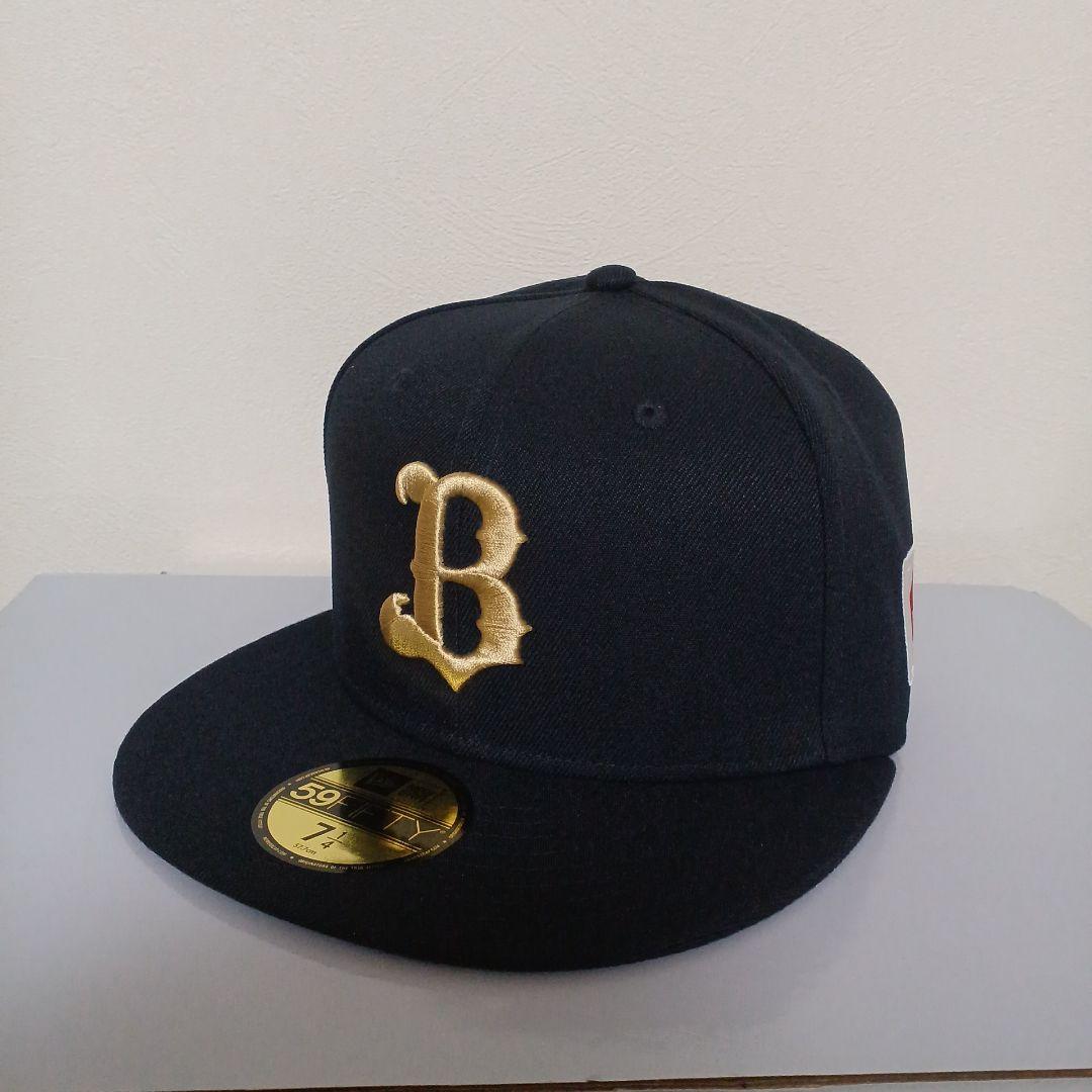 オリックスバファローズ　オーセンティックキャップスポンサーワッペン付き