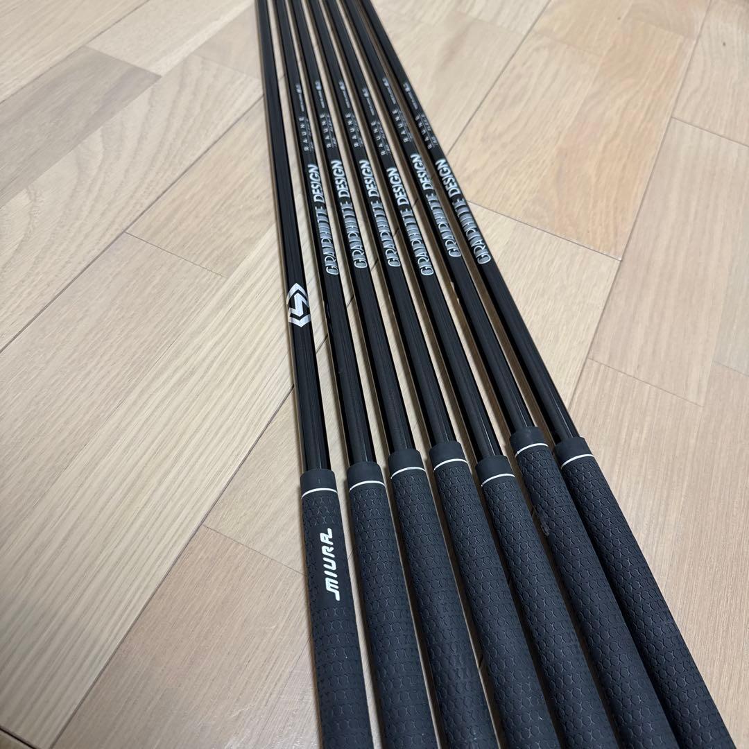 GRAPHITE DESIGN RAUNE i90 S シャフト 7本セット
