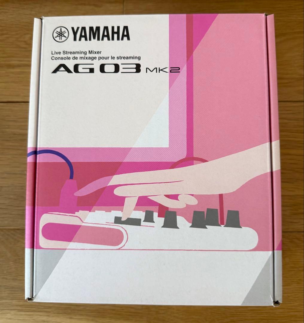 YAMAHA AG03 箱、説明書、ケーブル、おまけ付き