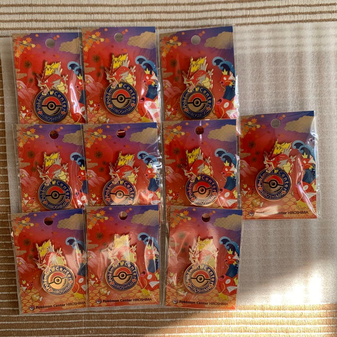 ポケモンセンターヒロシマ限定 ロゴピンズ 10個