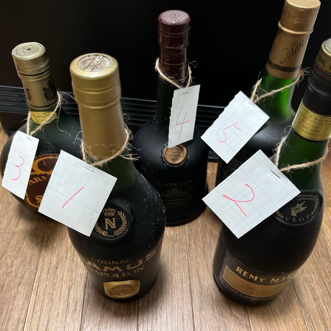 ブランデー　5本セット