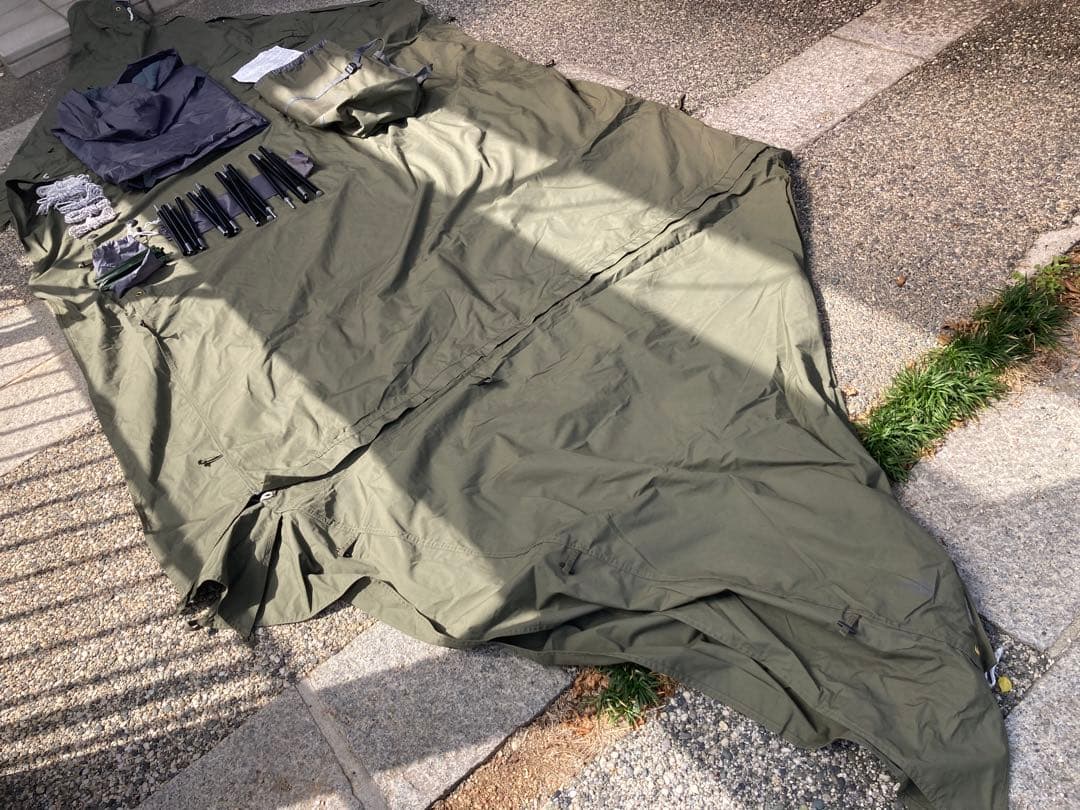 BUNDOK ソロ ベース BDK-79EX スカート付 軍幕