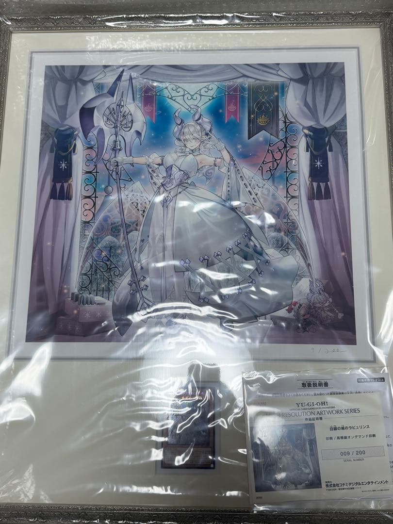 HIGH-RESOLUTION ARTWORK 白銀の城のラビュリンス　No.9