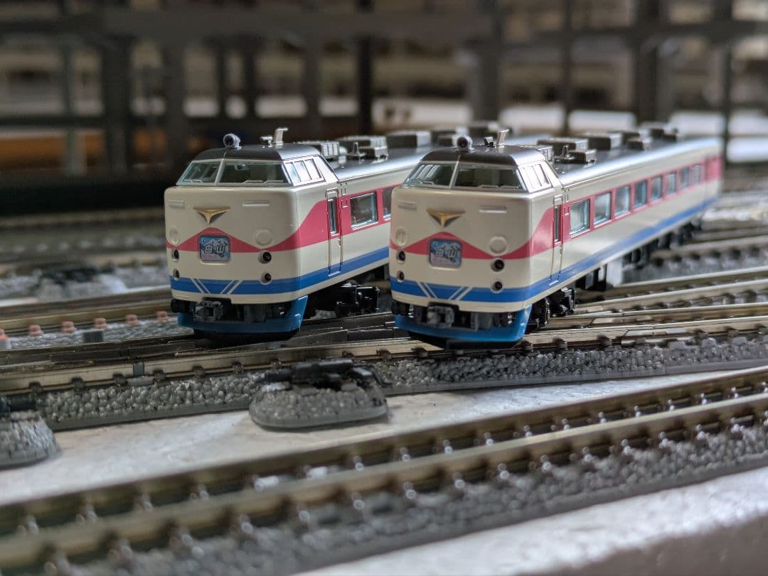 TOMIX　489系　白山色　98322 98323　9両フルセット