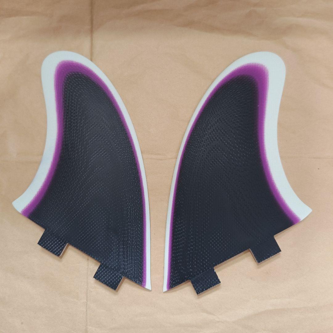 キャプテンフィン系　ツインスタビ　FCS対応 ファイバーグラス製　フィン