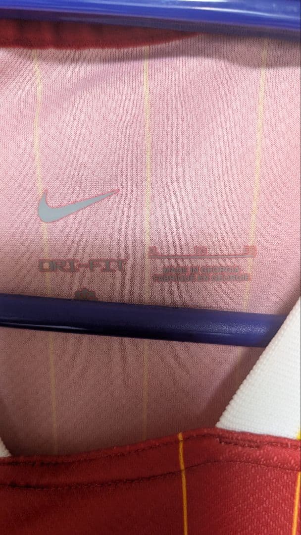 正規店舗購入 優勝 リバプール24-25 1st Nikeジャパン グルジア製