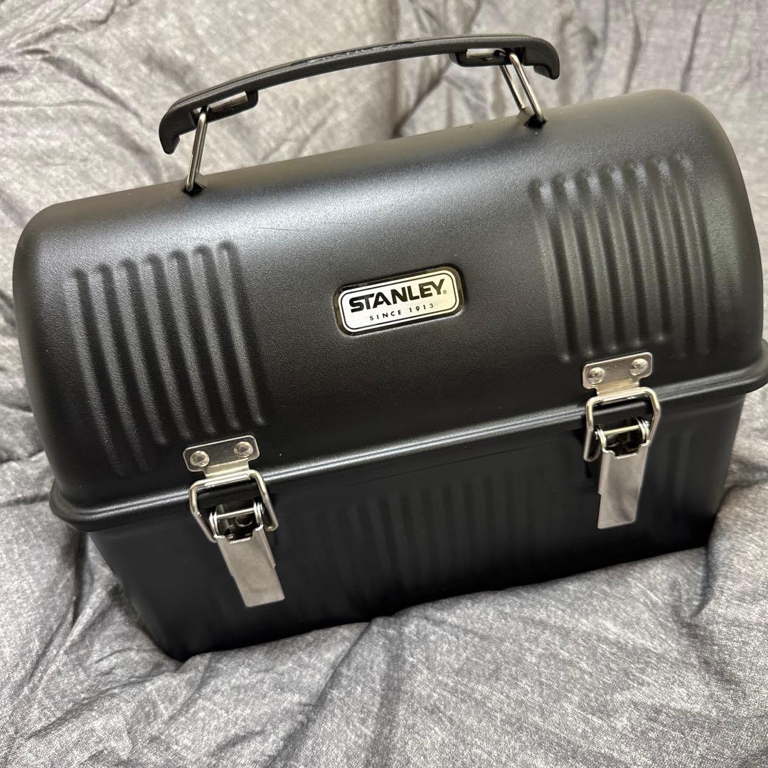 スタンレーランチボックス黒本体と折り畳み天板STANLEY美品