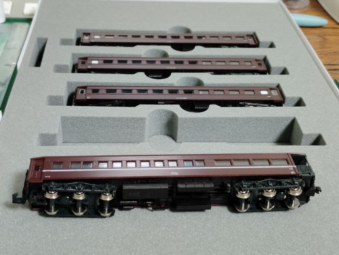 KATO 10-1893 JR西日本　旧形客車4両セット　訳あり　マイテ49-1