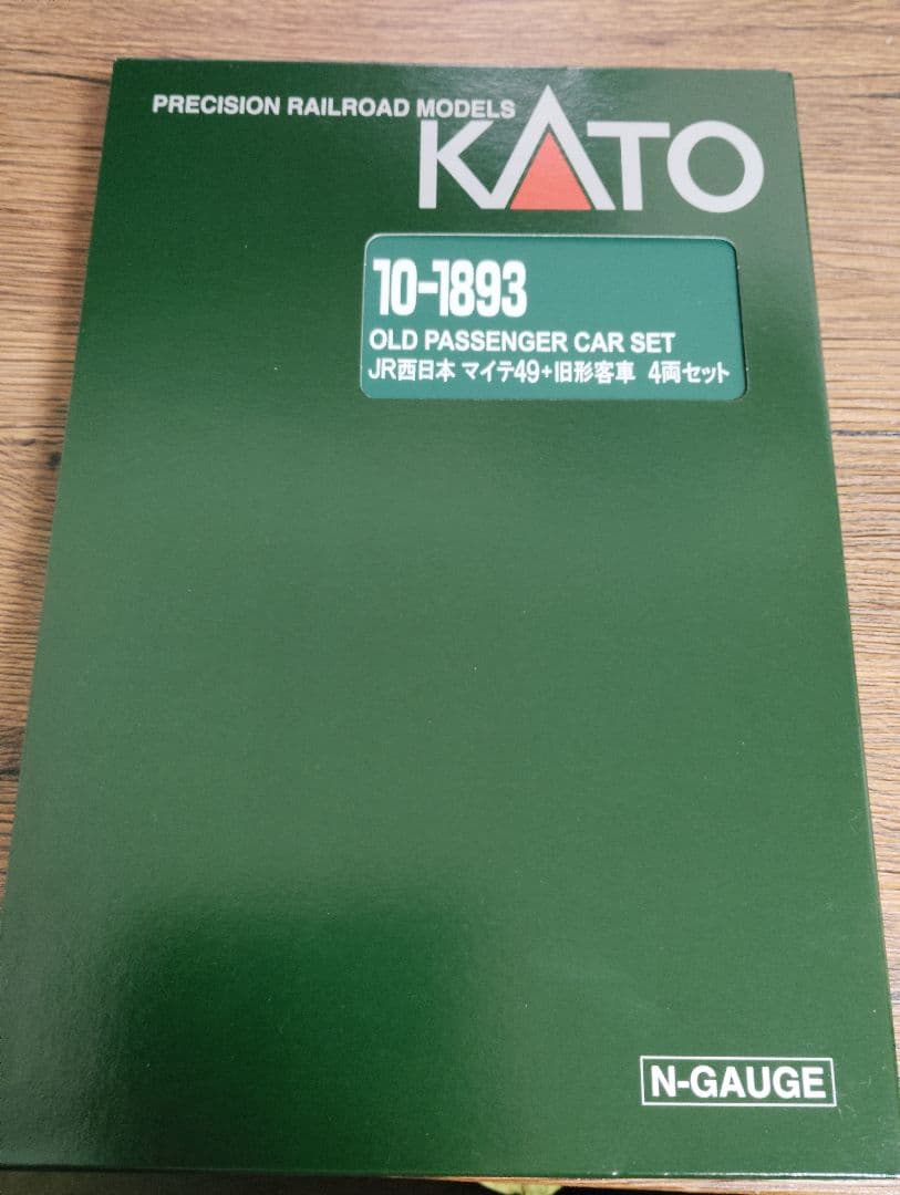 KATO 10-1893 JR西日本　旧形客車4両セット　訳あり　マイテ49-1