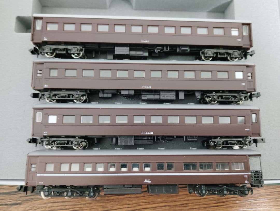KATO 10-1893 JR西日本　旧形客車4両セット　訳あり　マイテ49-1