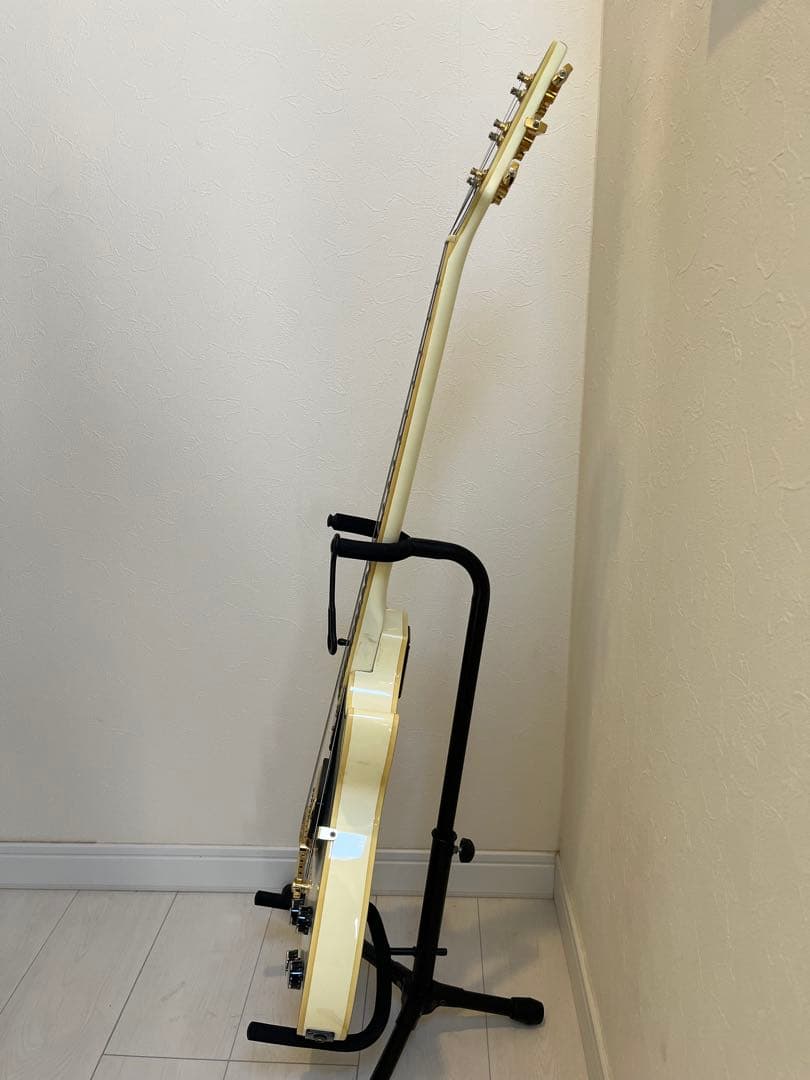 BUSKER'S バスカーズ レスポール カスタム BLC 白