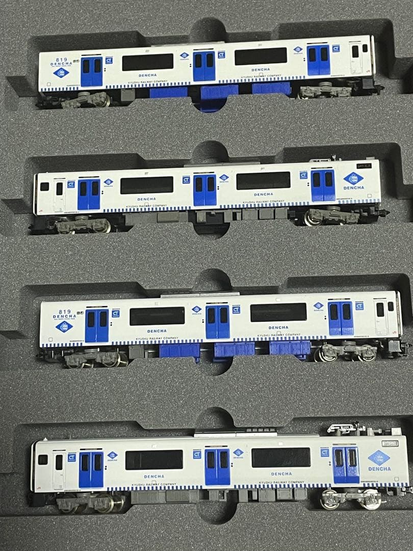 鉄道コレクション JR九州 BEC819系 DENCHA 4輌編成 改造美品