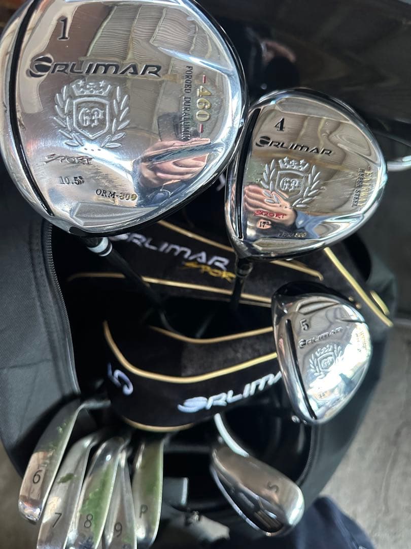 オリマーゴルフクラブセット　レフティ ORLIMAR ORM-800