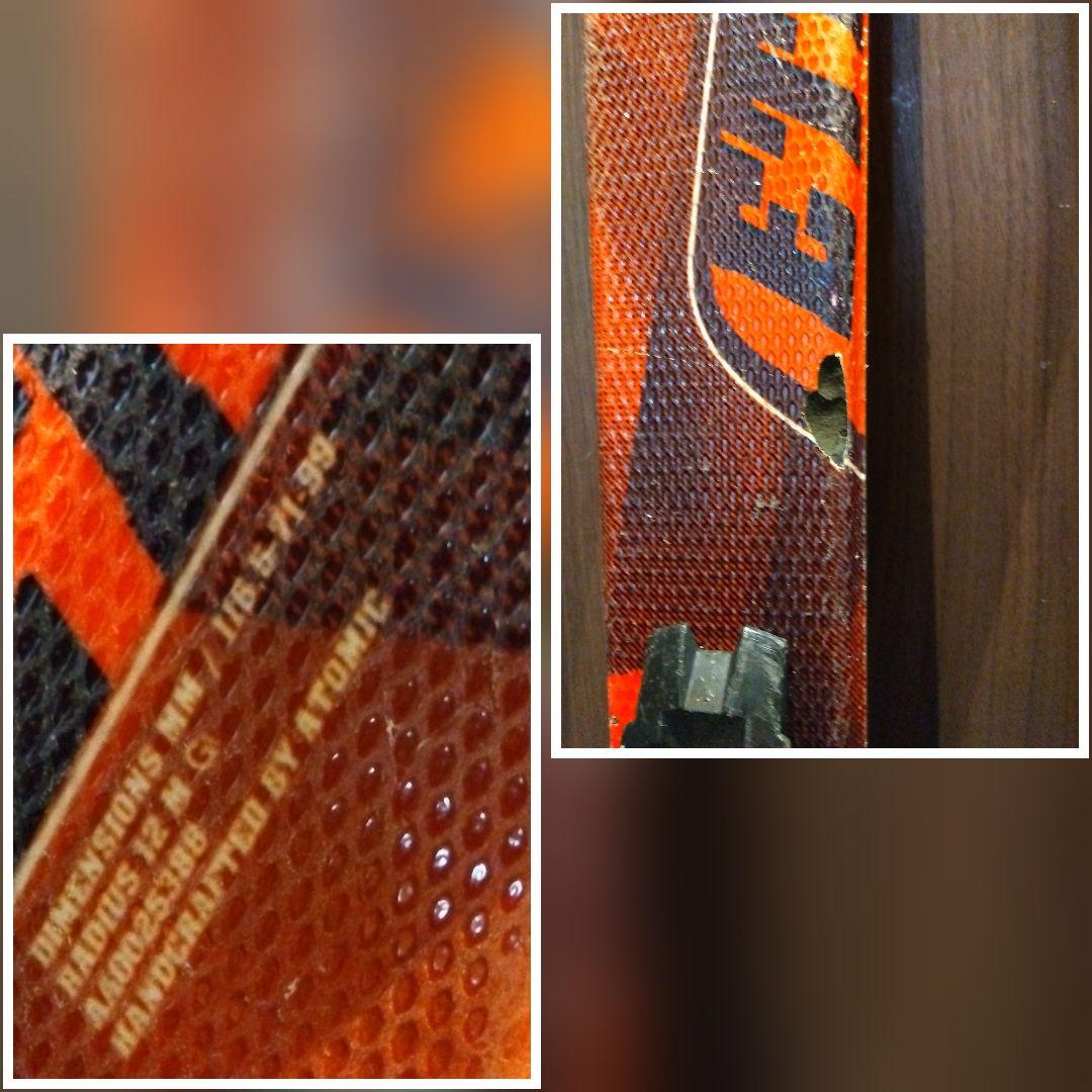 高級【ハイエンド】ATOMIC 学生・男女兼用 スキーセット メンテ・WAX済✔