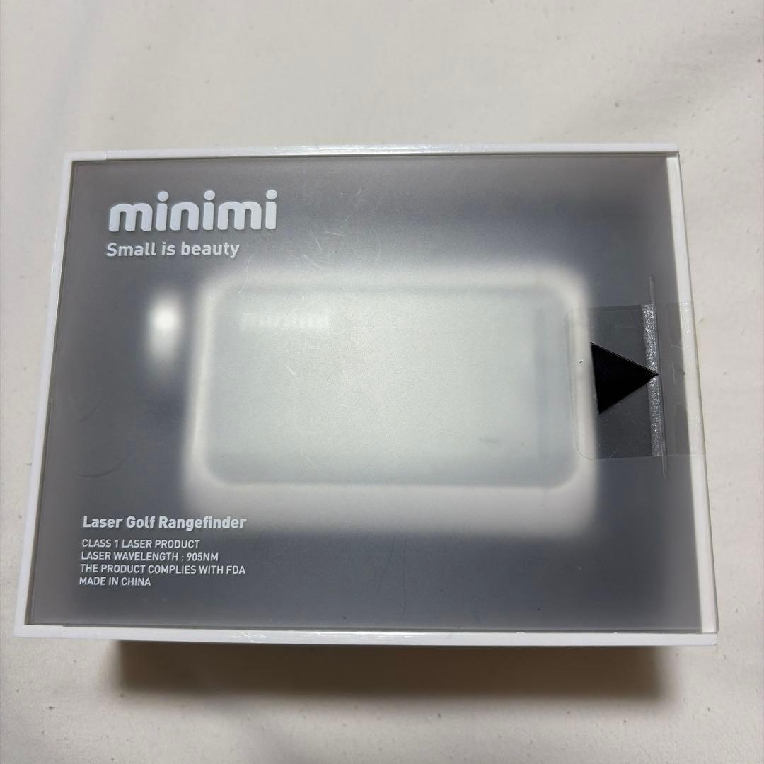 【新品未開封品】レーザー距離計 キャディトーク minimi ホワイト