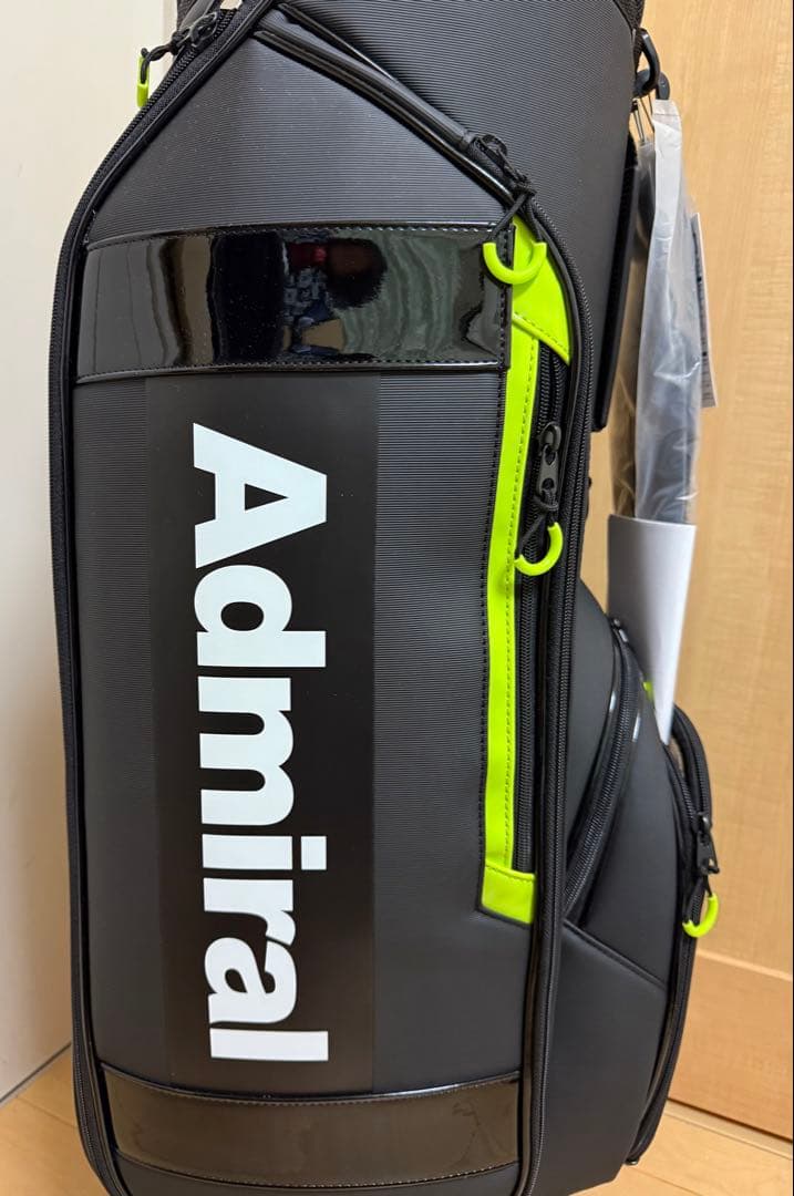 新品★アドミラル★キャディバッグ★ゴルフ★未使用★タグ付き★admiral★レア