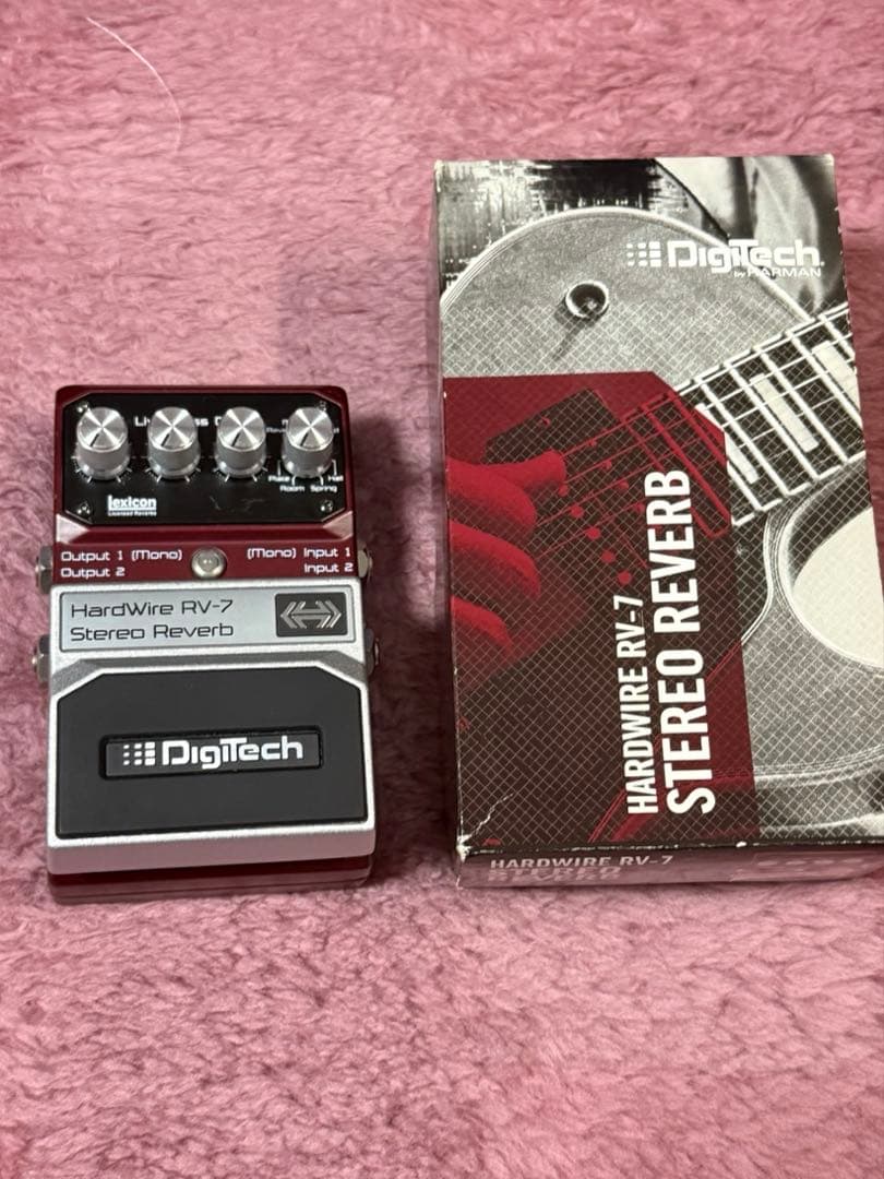 DigiTech HardWire RV-7 ステレオリバーブ