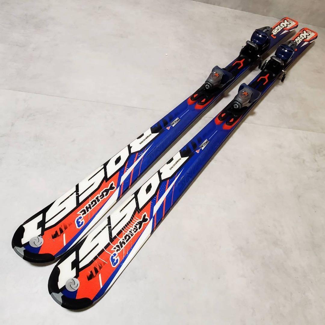 【スキー4点セット】ROSSIGNOL 162cm REXXAM 25cm