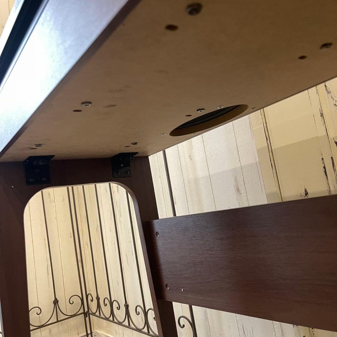 電子ピアノ88鍵盤　給電式　蓋スライド　マホガニー