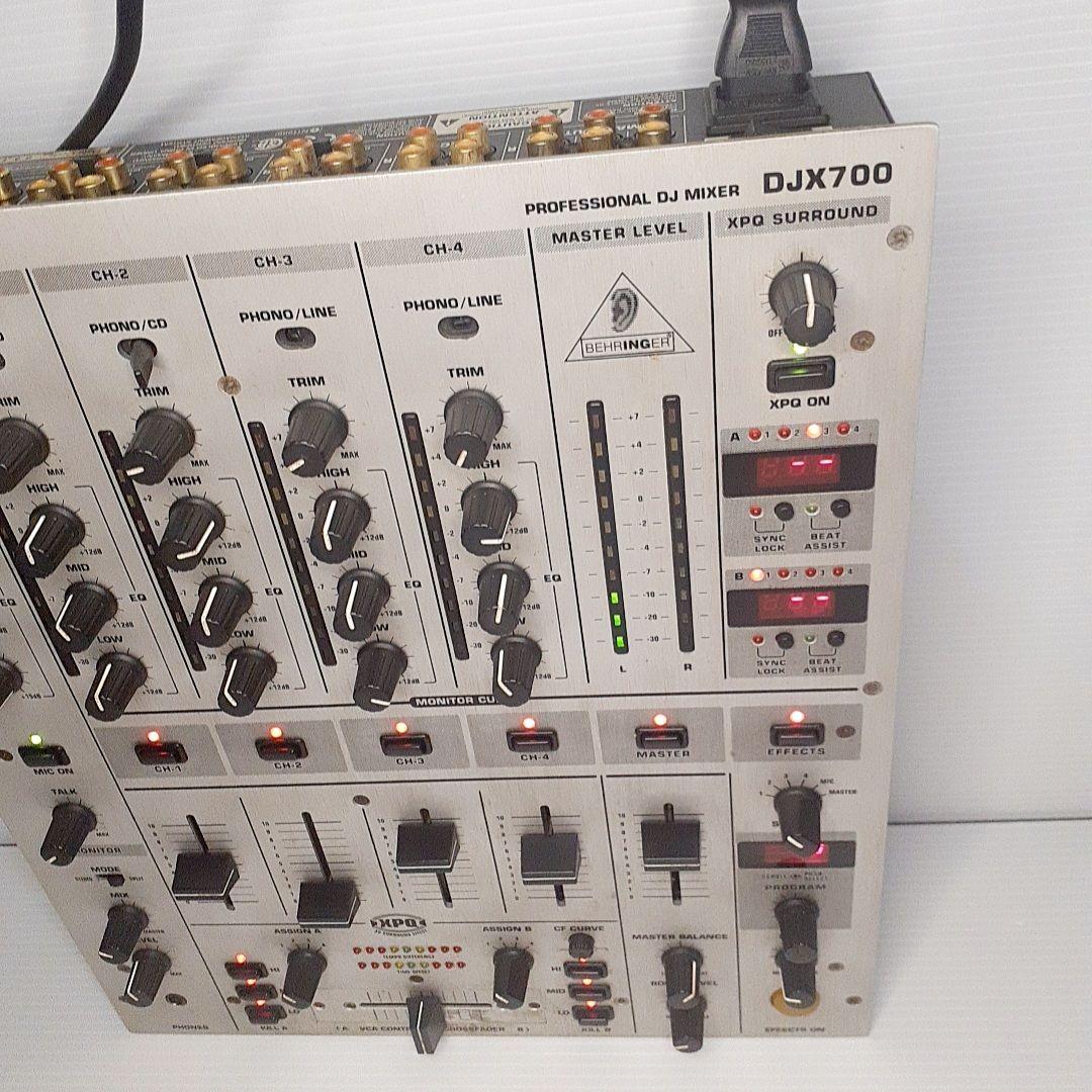 Behringer djx700 4ch ミキサー　音だしOK　通電　ジャンク