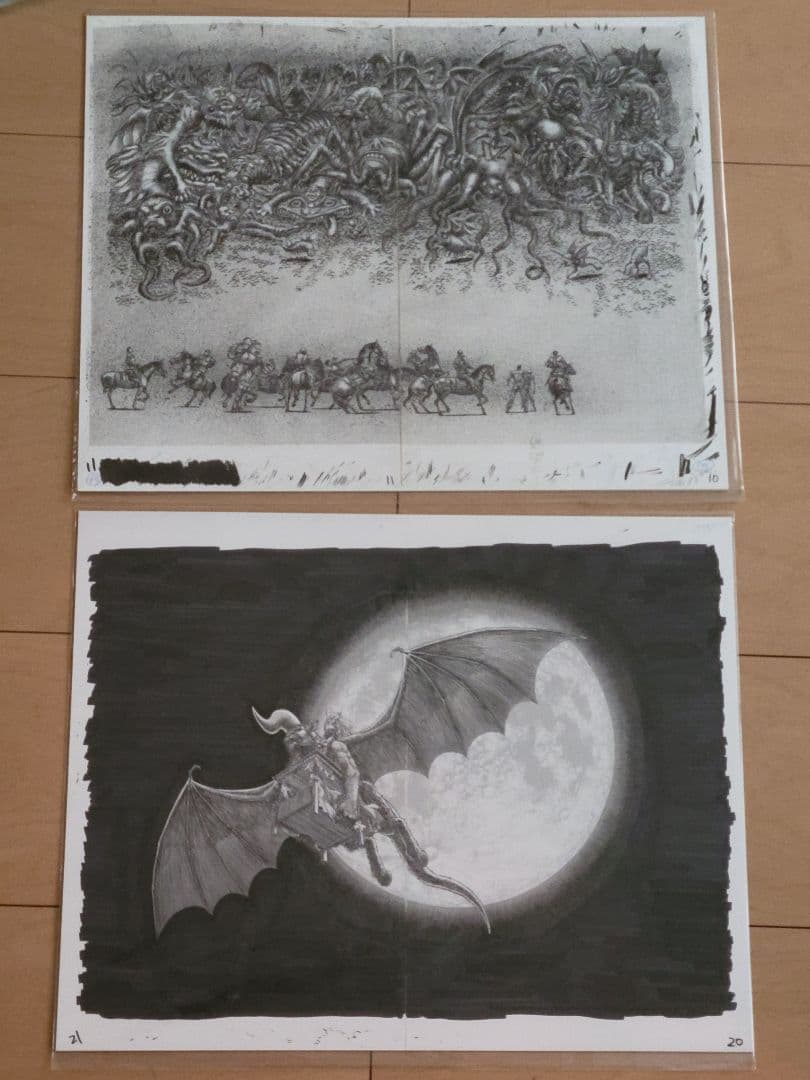 新品未開封　大ベルセルク展　複製原稿　E ＆ N ２点セット