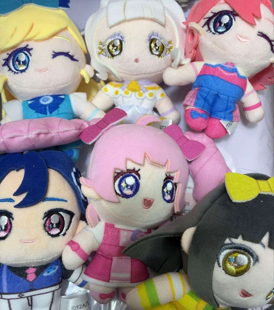 【コンプ】　6個　ひみつのアイプリ しまむら マスコットチャーム ぬいぐるみ