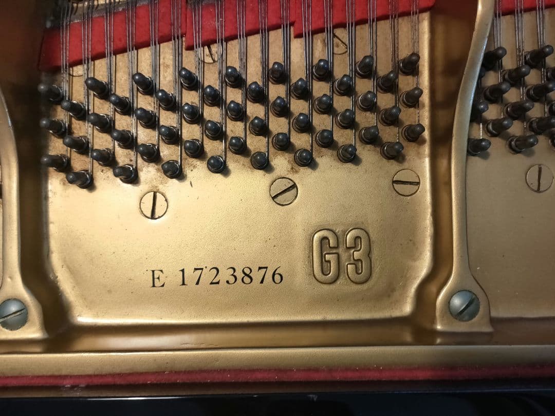 YAMAHA　グランドピアノ　G3E　1973年製　2025年4月最終調律