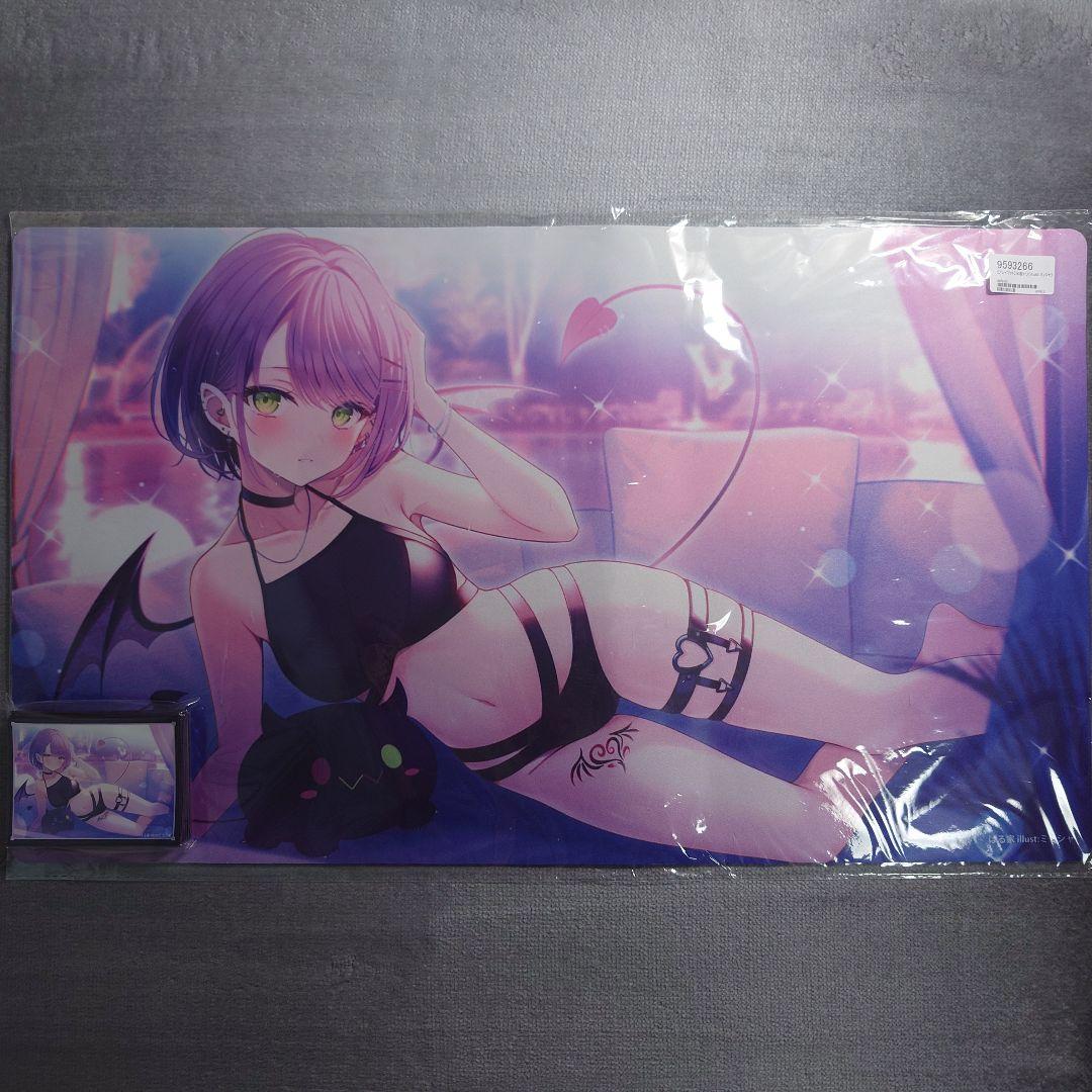 α3 ホロライブ 水着&ビビ&尻尾 常闇トワ スリーブ&プレイマット