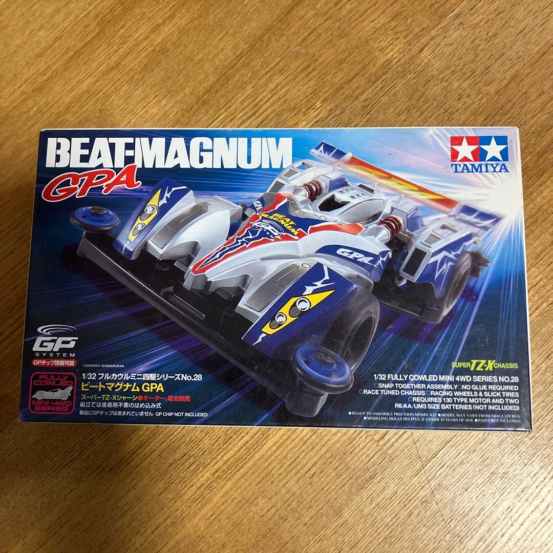 タミヤ ミニ四駆 ビートマグナム GPA (スーパーTZ-Xシャーシ) 未組立