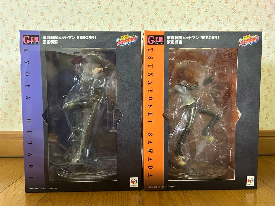 フィギュア　沢田綱吉 & 雲雀恭弥　リボーン　セット　未開封