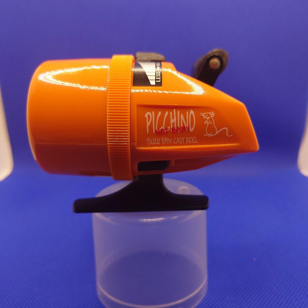 五十鈴ピッキーノ ISUZU PICCHINO スピンキャストリール オレンジ