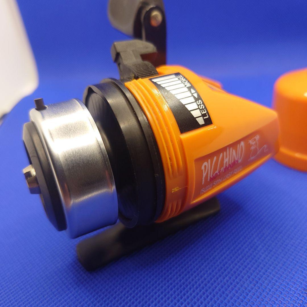 五十鈴ピッキーノ ISUZU PICCHINO スピンキャストリール オレンジ