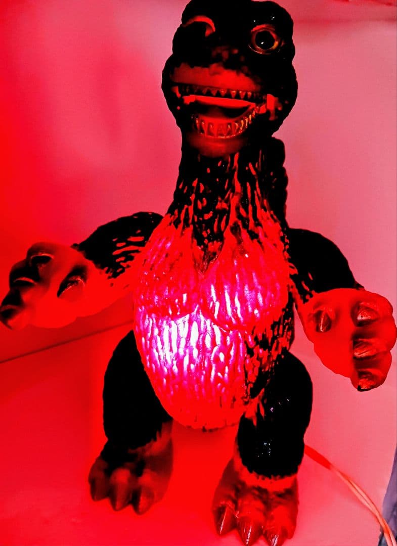 希少 ポピー グレートザウルスシリーズ ゴジラ ルームランプ