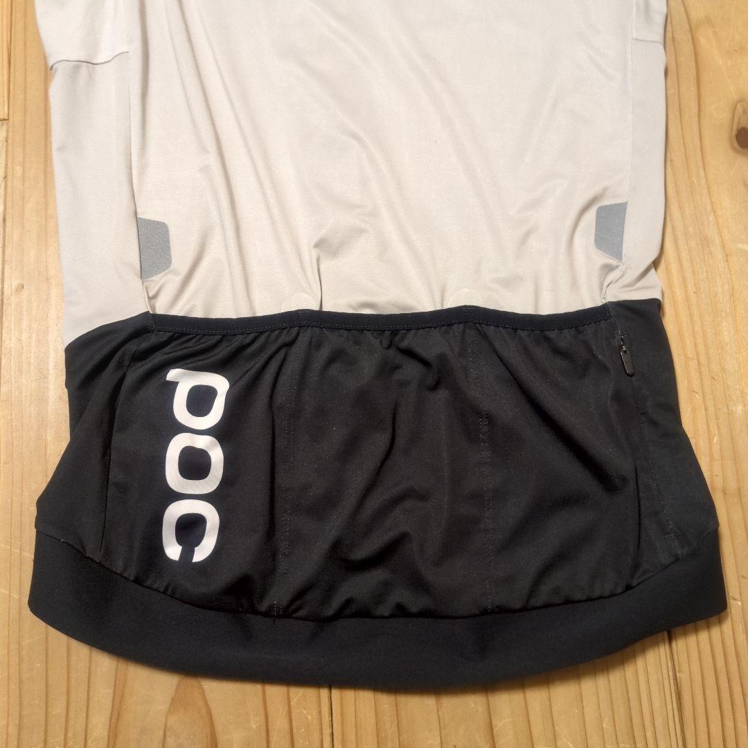 POC サイクルジャージ ライトグレー/ブラック