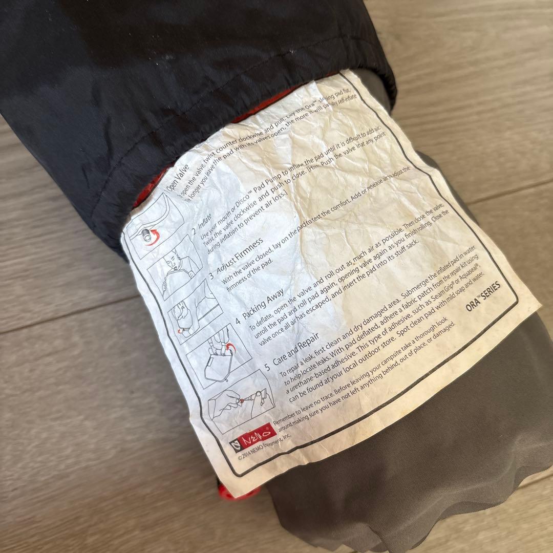 NEMO ニーモ　ORA 20R スリーピングマット