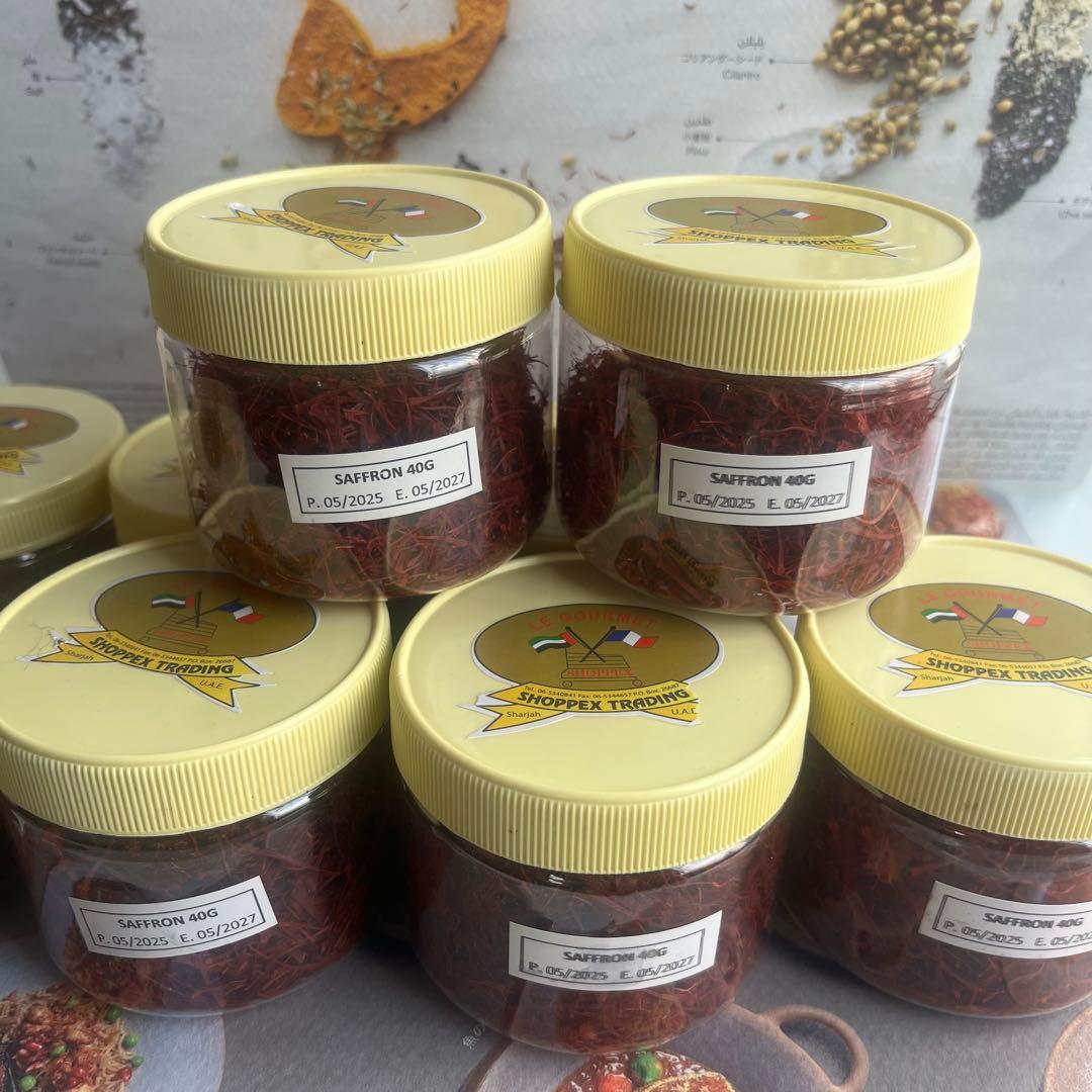 【万博】 サフラン 15g ドバイ UAE アラブ パビリオン レストラン