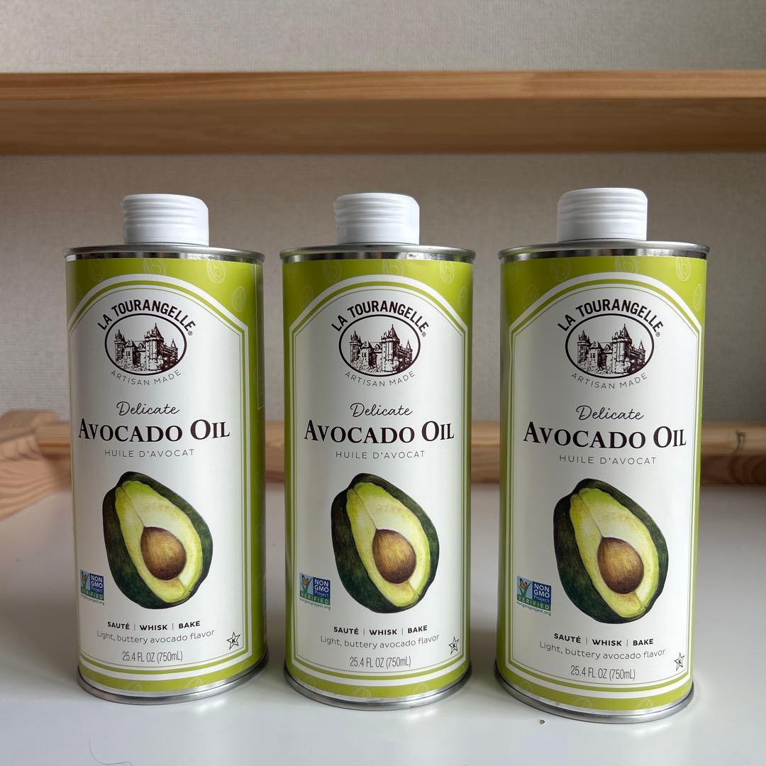 LA TOURANGELLE アボカドオイル 750ml 3本セット