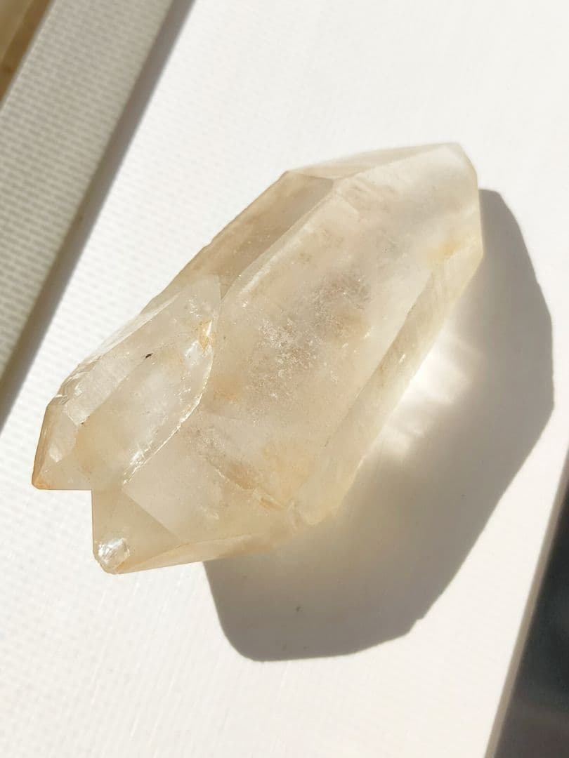 両剣水晶 レムリアン　ゴールデンヒーラー ツインクリスタル　レコードキーパー