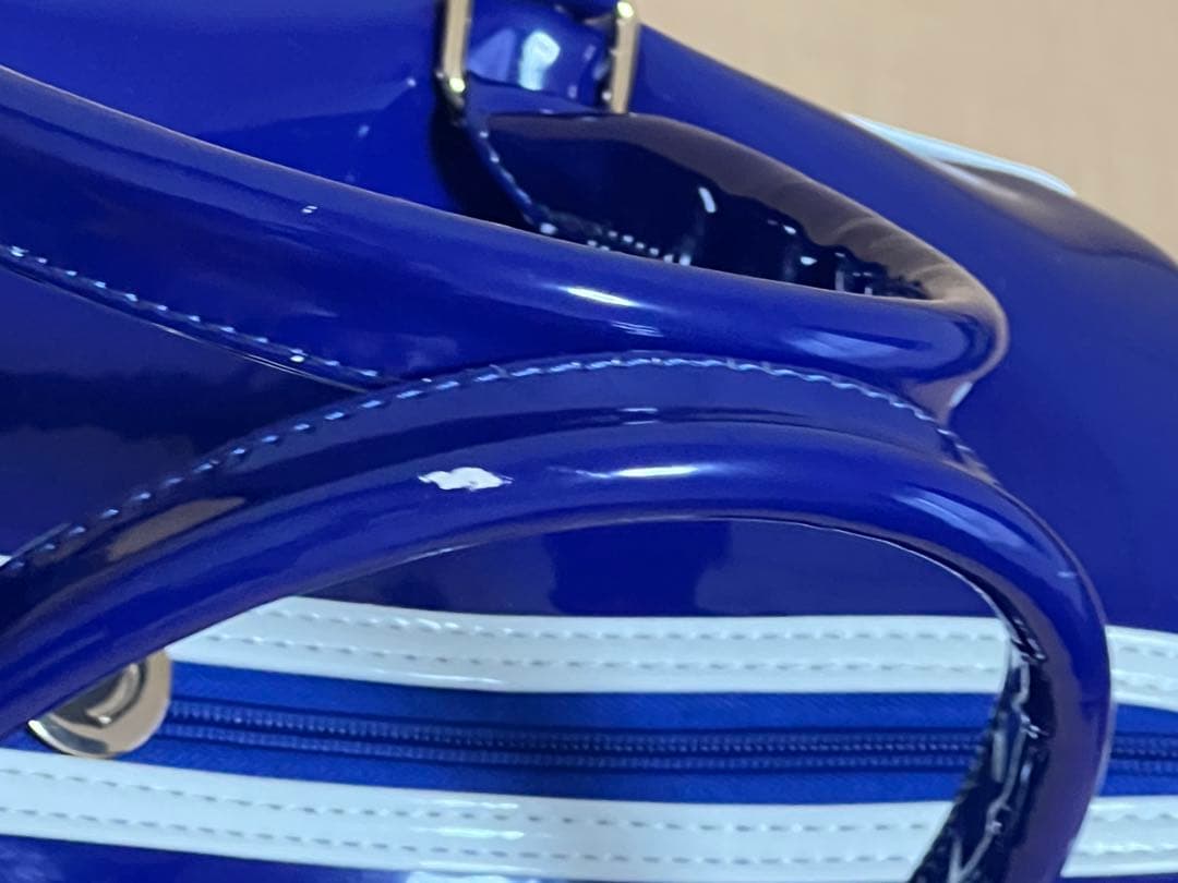 89　パーリーゲイツ ボストンバック カラー青/白