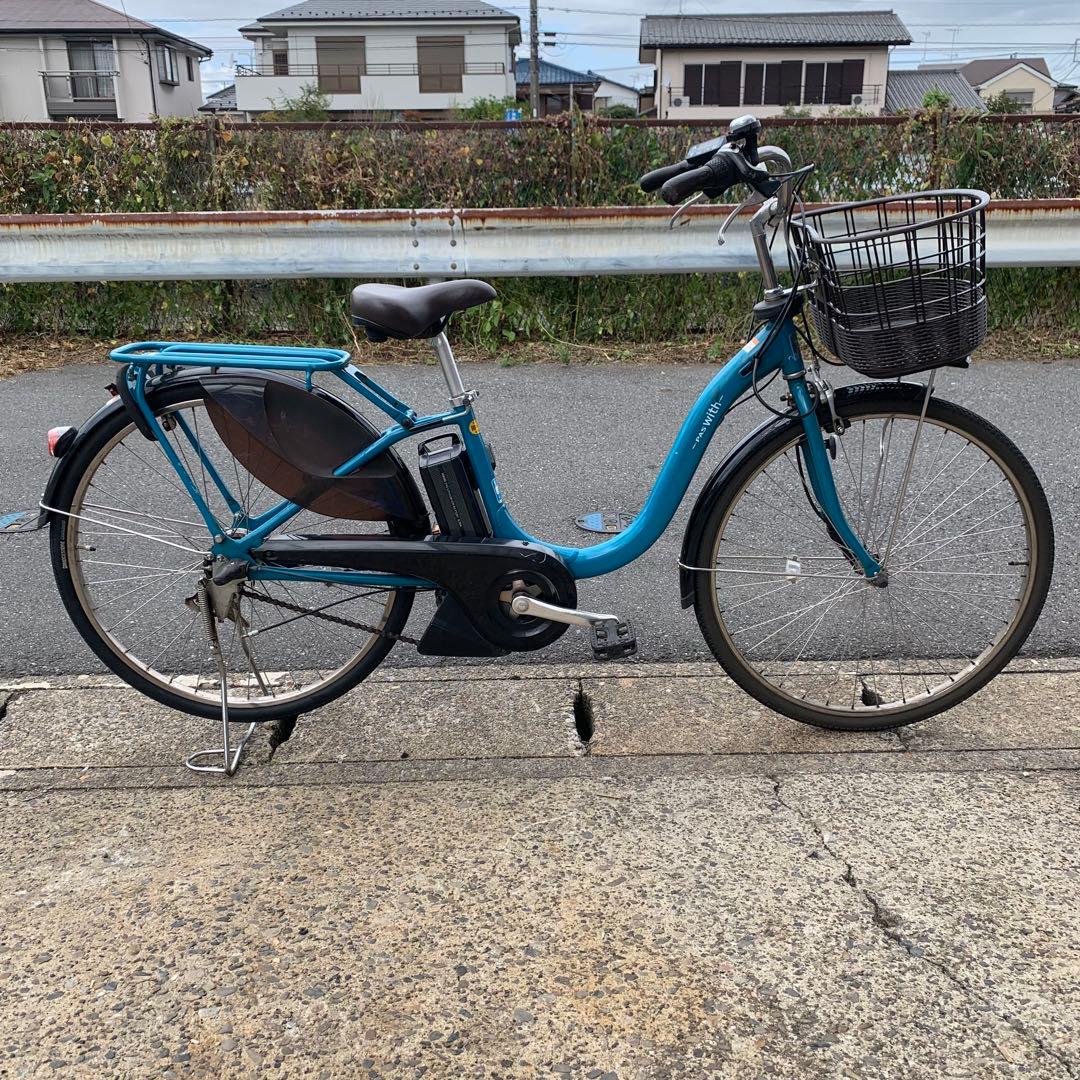 [677]送料無料 ヤマハ PAS with 電動アシスト自転車
