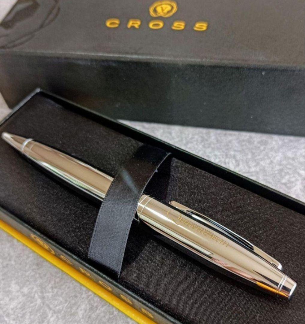 ☘エリザベス女王記念刻印☘ レア美品! CROSS 高級 ボールペン