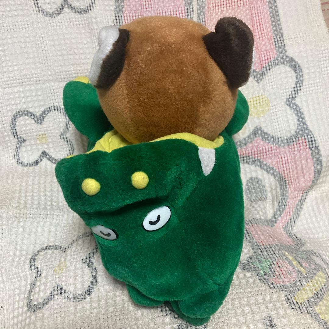 SKB札幌　キタキツネ　着ぐるみ　恐竜　変身ぬいぐるみ　中古品　35cm
