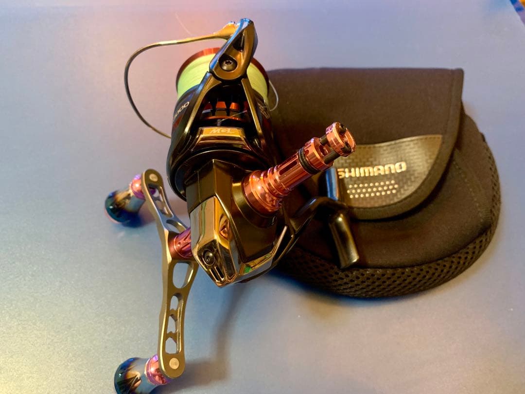 SHIMANO ヴァンフォード2500SHG-D ケース、追加スタンド付き