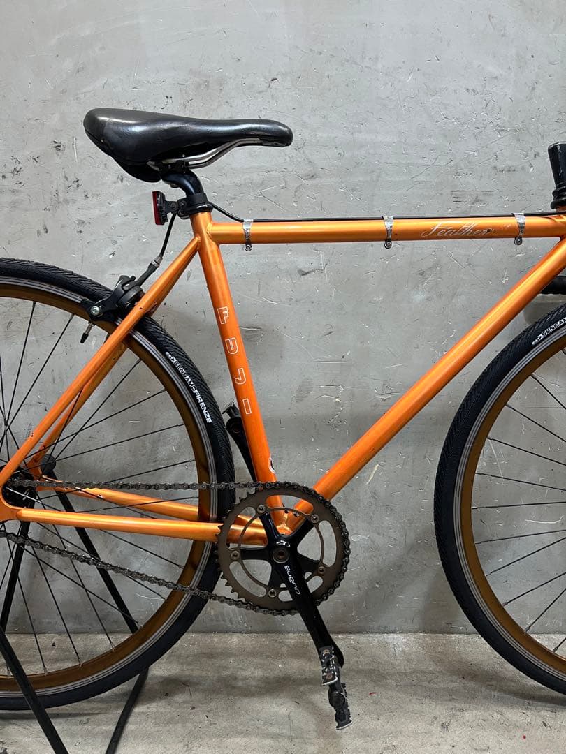 ピストバイク　FUJI FEATHER フジ　フェザー 700c クロモリ