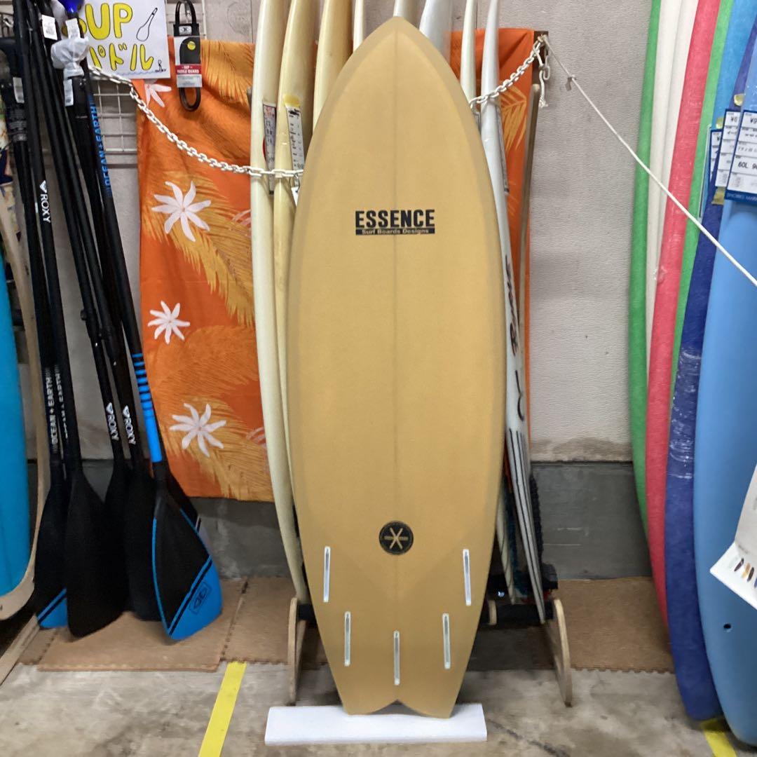 新品格安ESSENCE フィッシュボード 5’4 162.5cmベージュフィン付