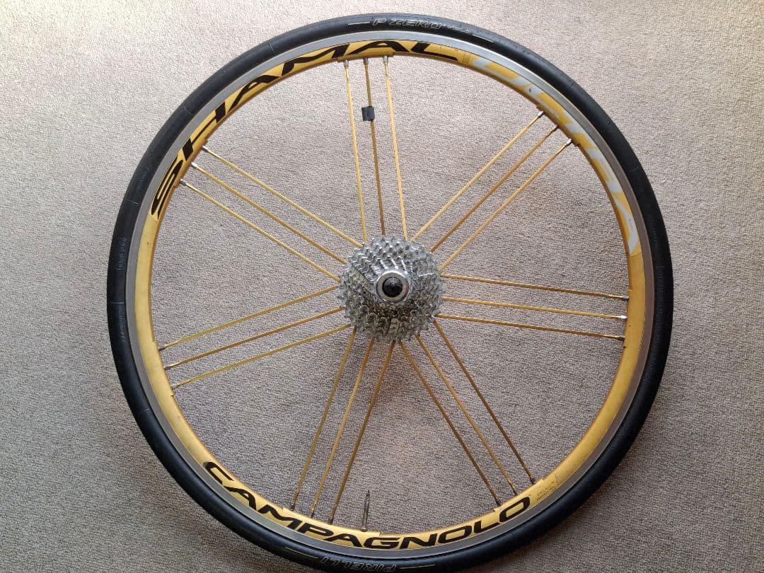 Campagnolo Shamal Gold ホイール前後セット 稀少金シャマ