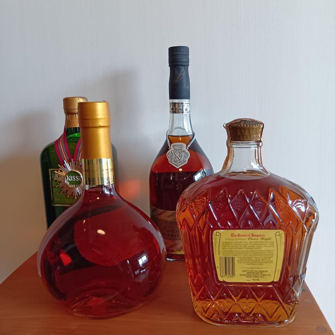 ウイスキー・ブランデー　４本セット　未開封　古酒