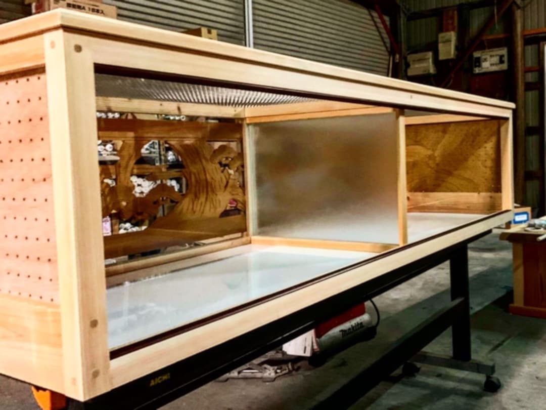 和風爬虫類用ケージ