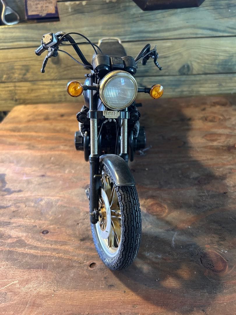 KAWASAKI Z1300 YAMAHA XS1100LG プラモデル完成品